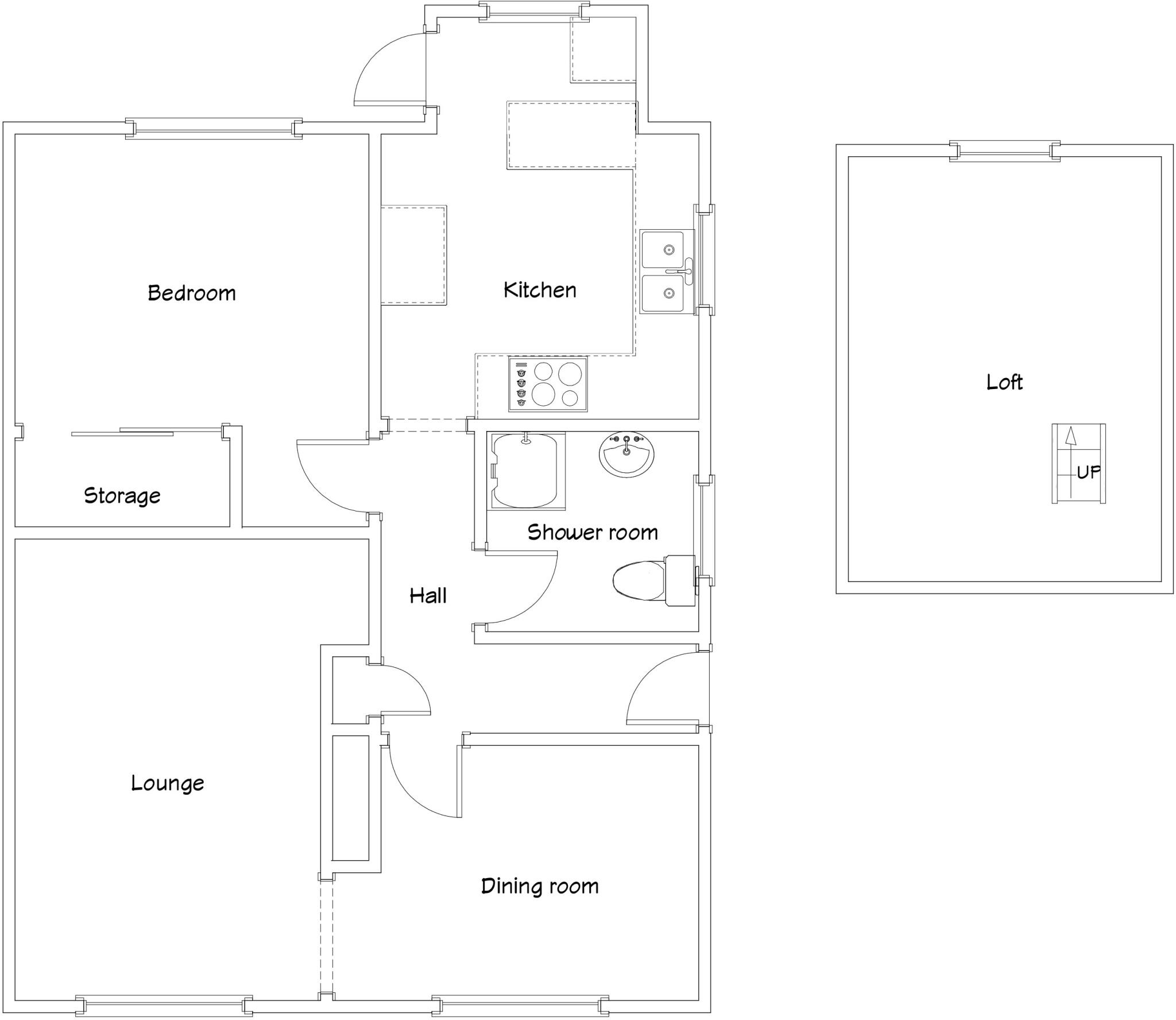 San Remo, King Charles Road, Pentwyn-mawr, Caerphilly County Borough floorplan