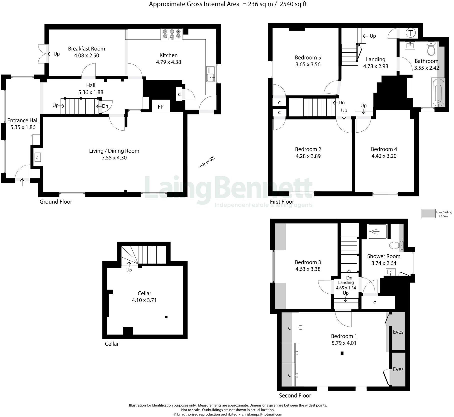 The Row, Elham, CT4 floorplan