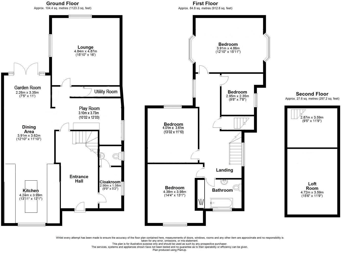 Sandheys, Parkgate, Neston, Cheshire floorplan