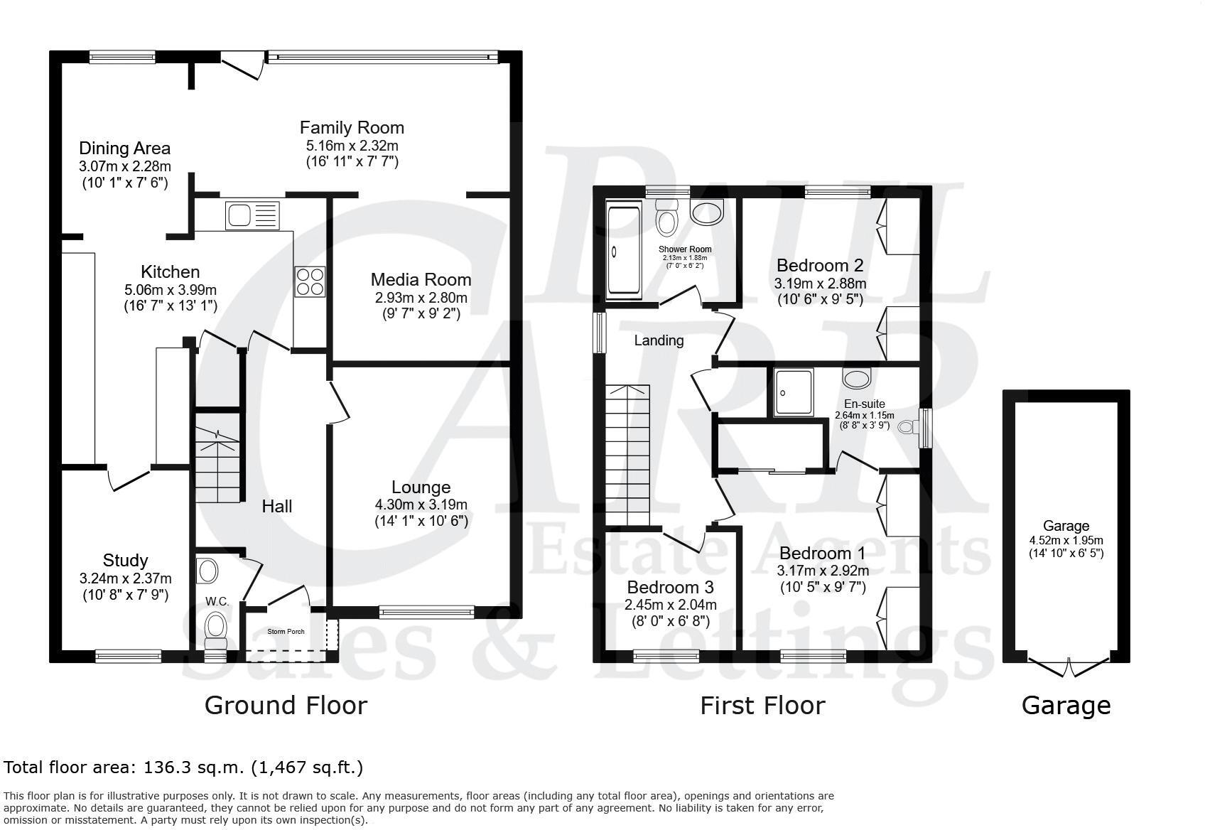 Corsican Drive, Hednesford floorplan