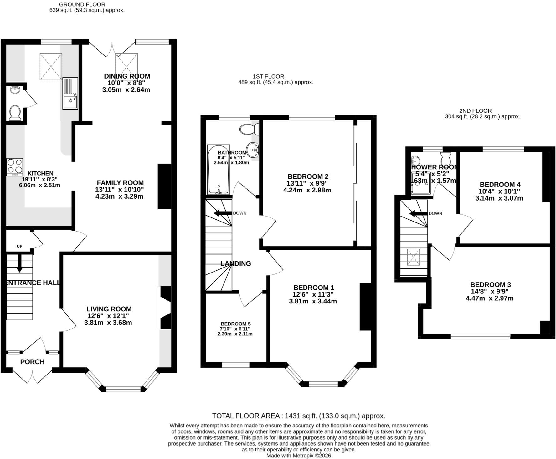 Doyle Avenue, Portsmouth floorplan