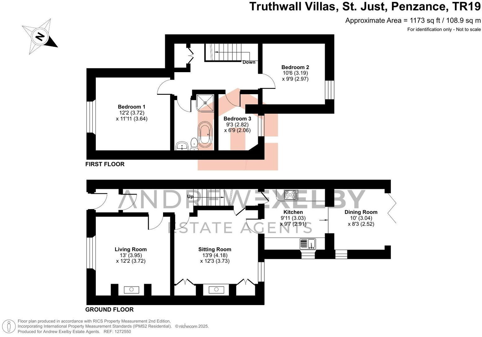 Truthwall, nr St Just TR19 floorplan