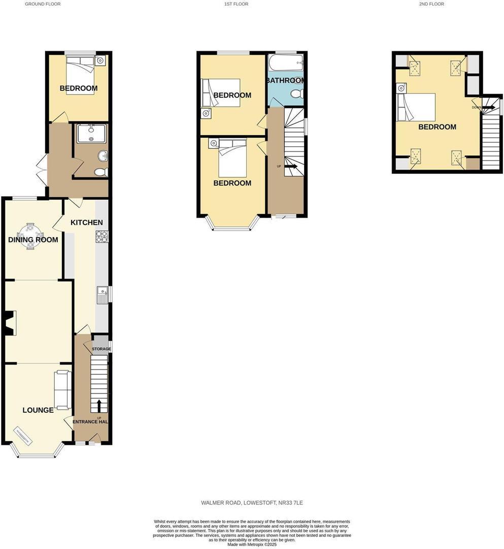 Walmer Road, Pakefield, Lowestoft, Suffolk, NR33 floorplan