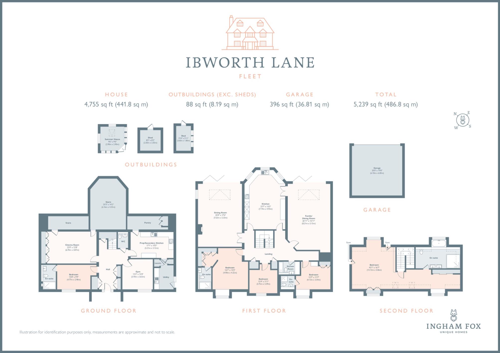 15, Ibworth Lane, Fleet, Hampshire, GU51 floorplan