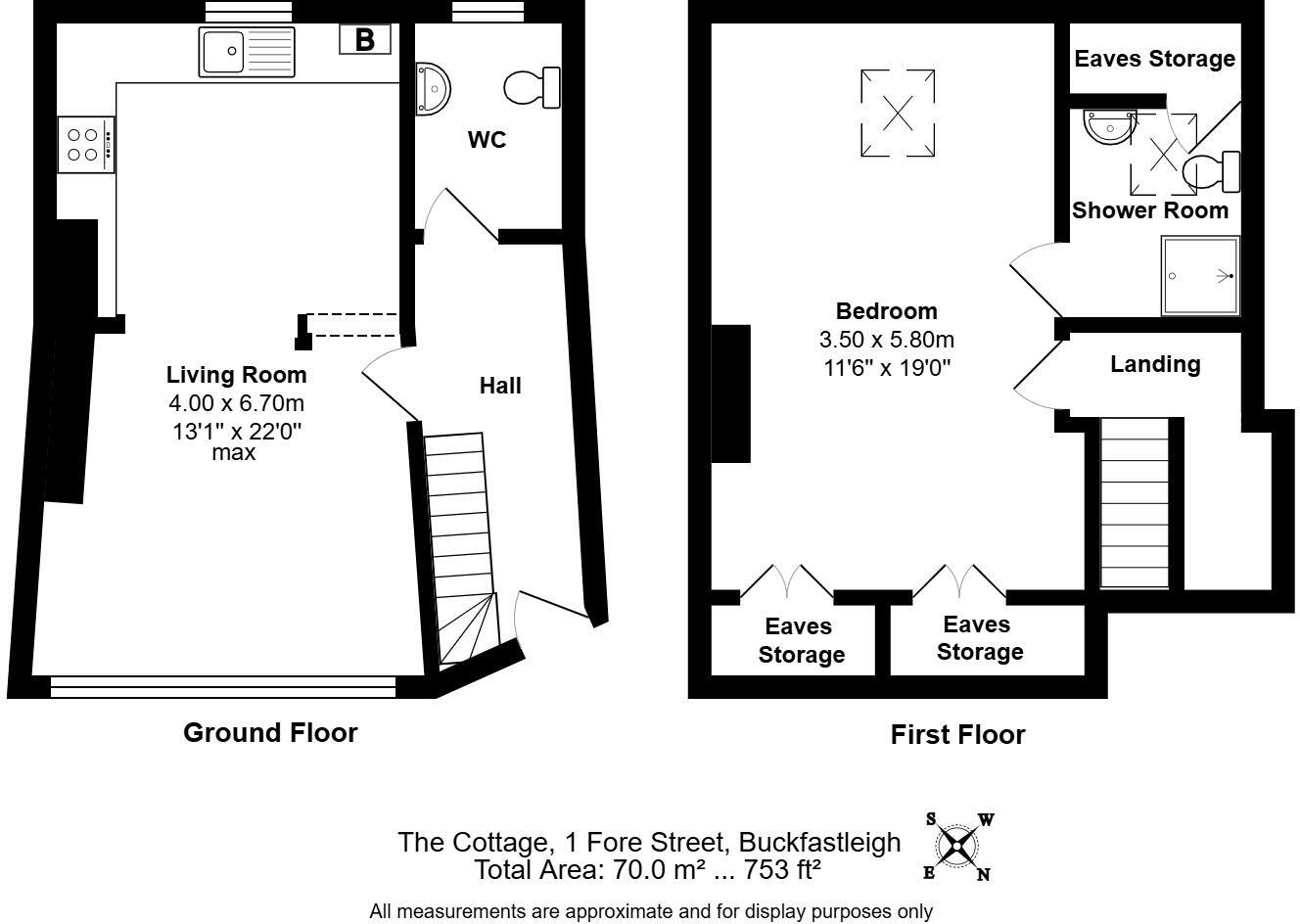 Fore Street, Buckfastleigh floorplan
