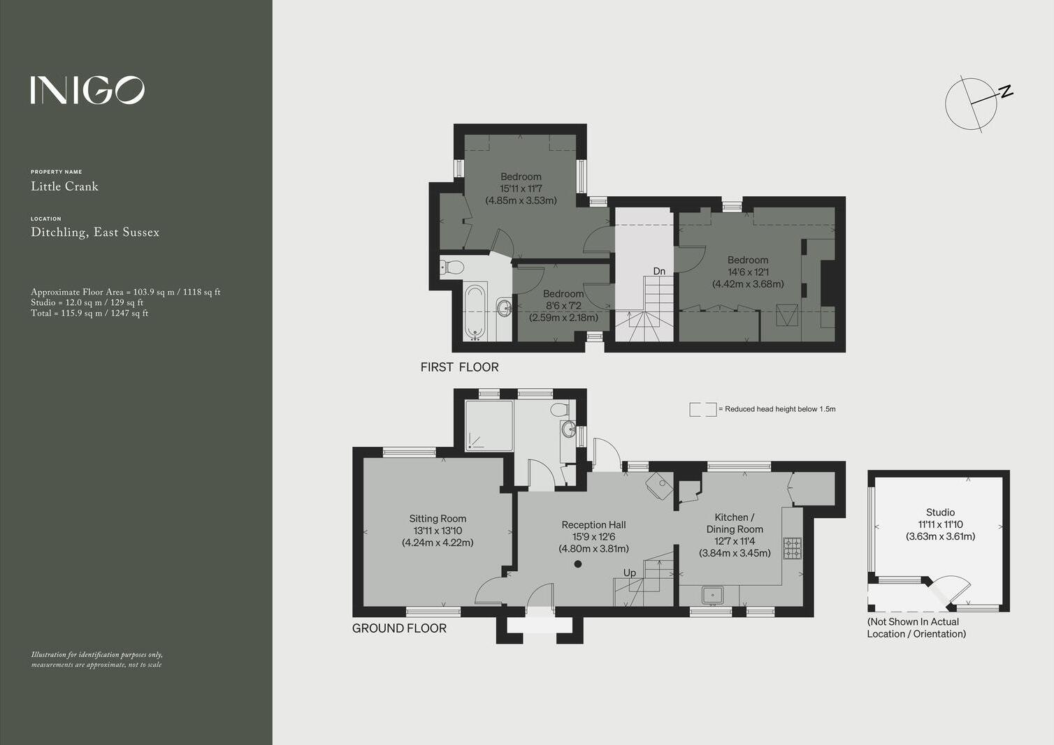 Ditchling Common, East Sussex floorplan