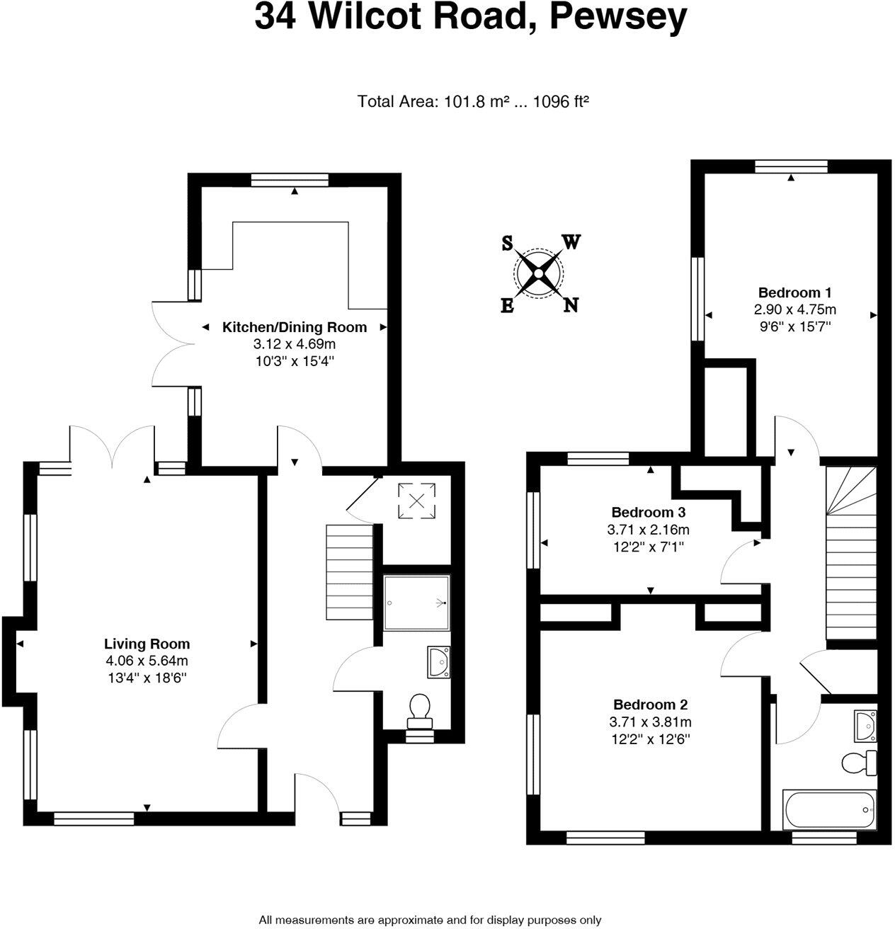 Wilcot Road, Pewsey, Wiltshire, SN9 floorplan