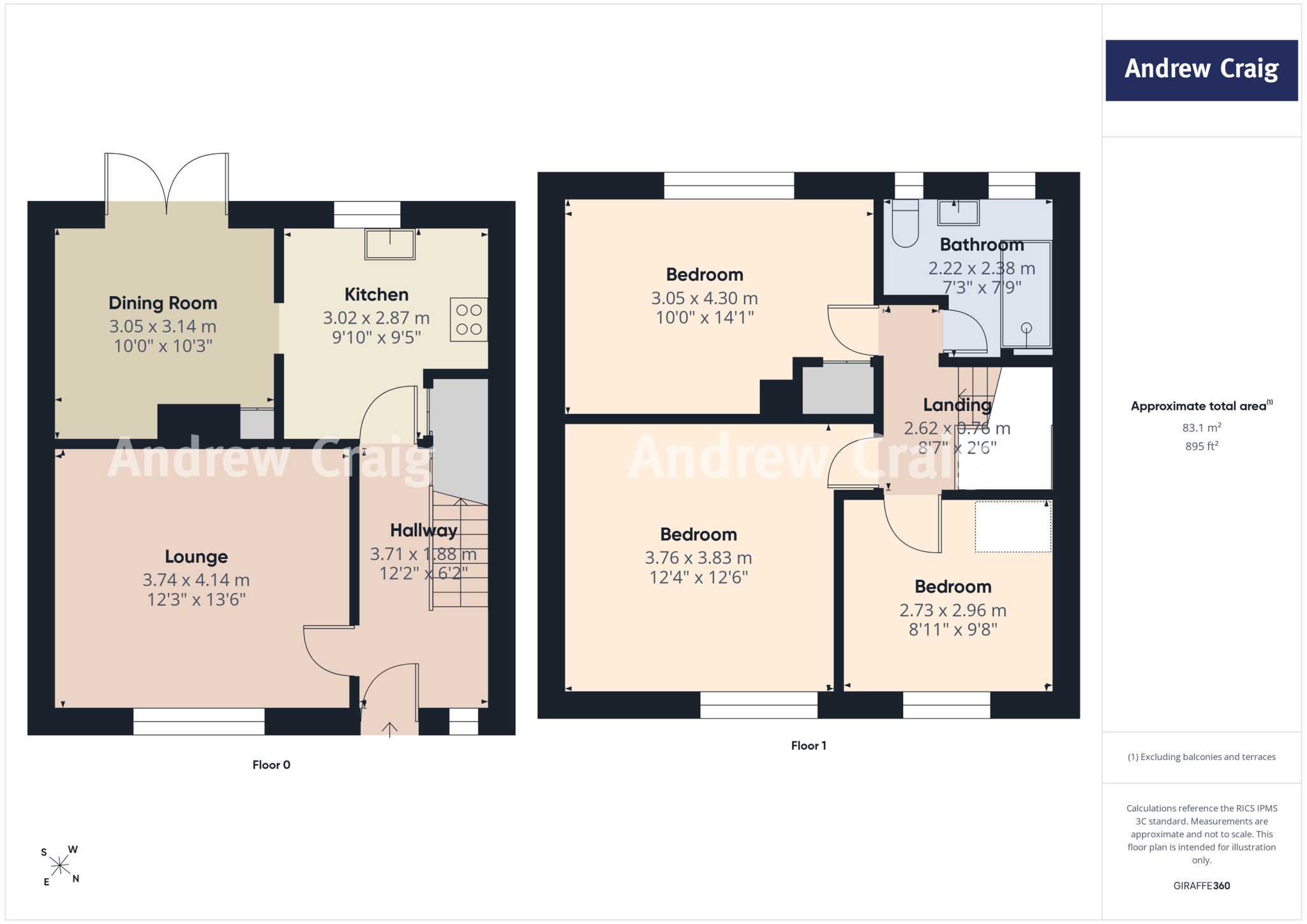 Bede Walk, Hebburn floorplan