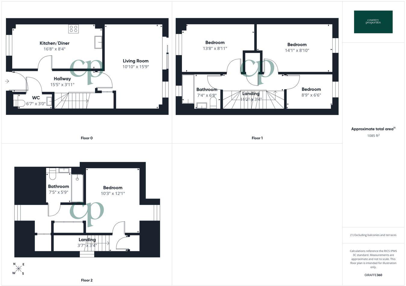 Arbury Place, Baldock, SG7 floorplan