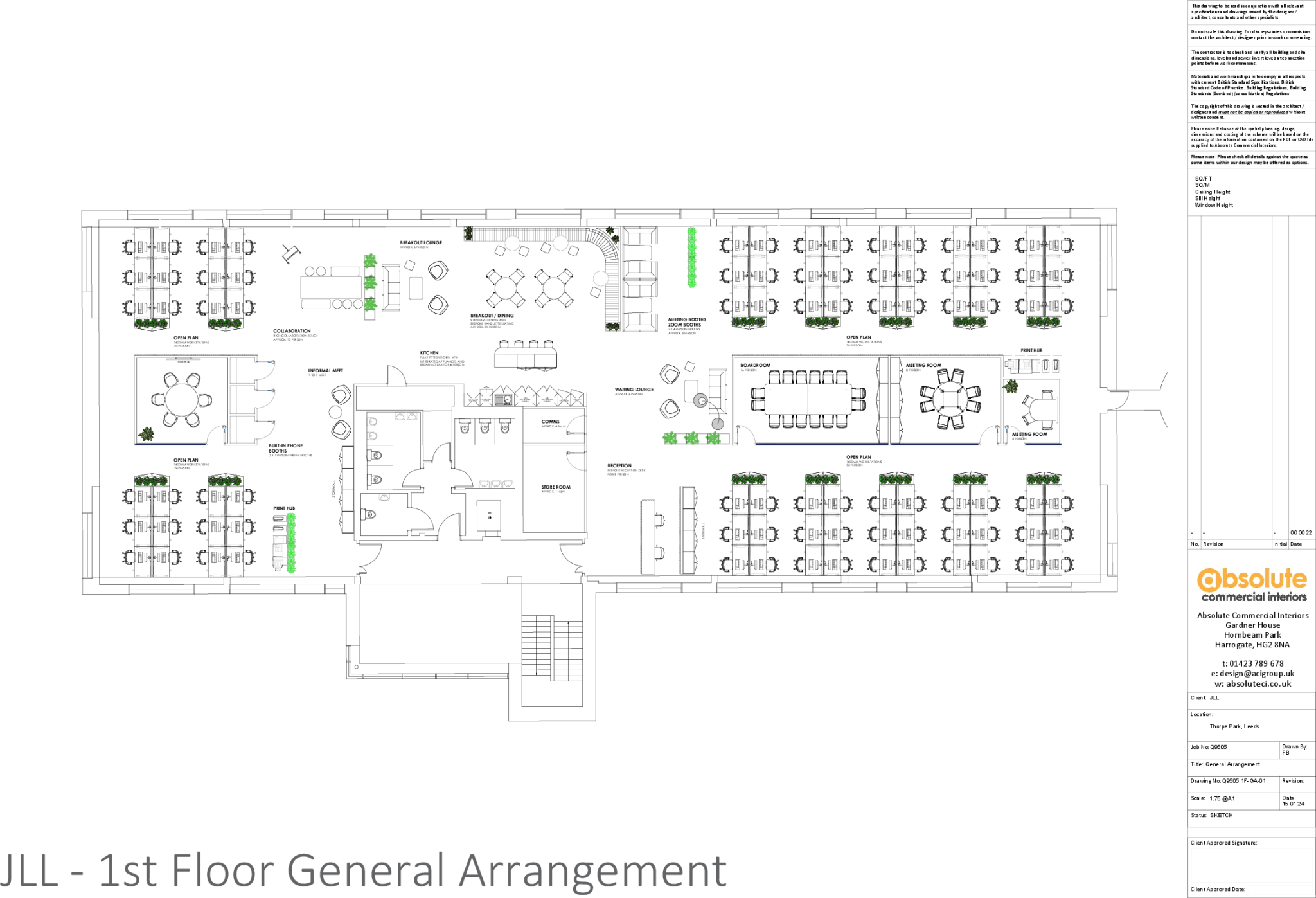 Indicative Space Plans