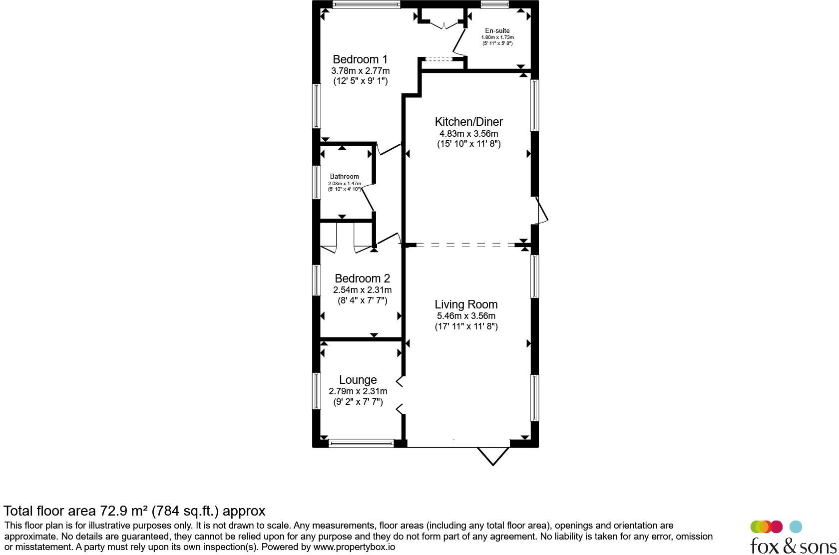 Underhill Park, Tiverton floorplan