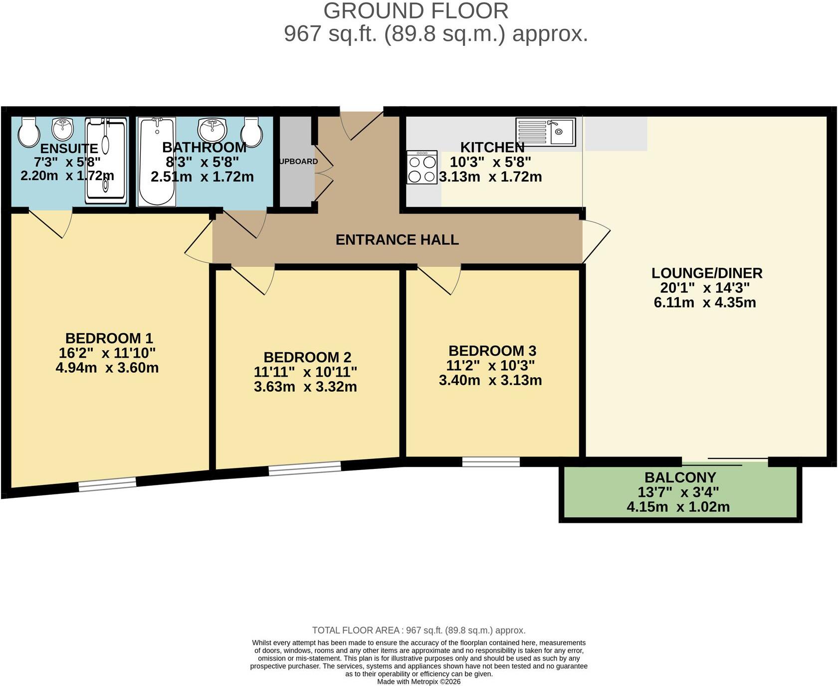Peasholm Gap, Scarborough, YO12 floorplan