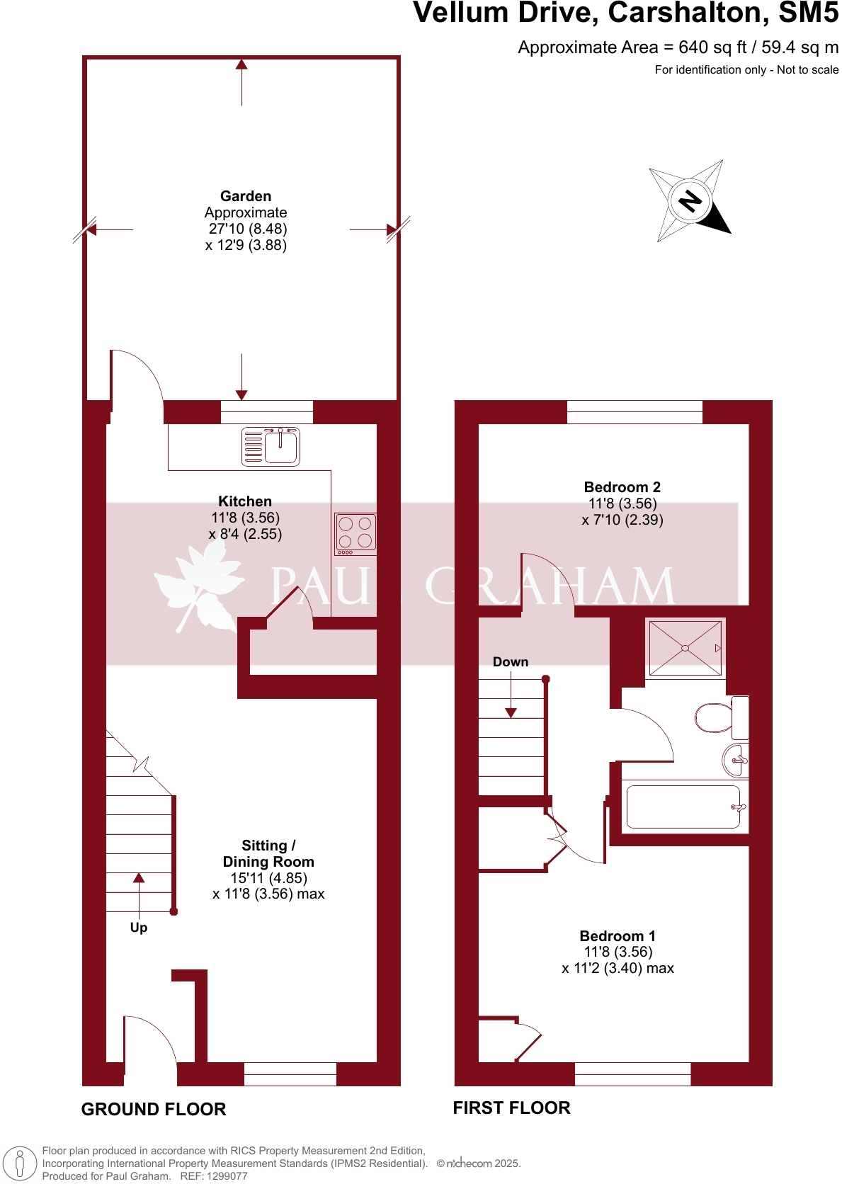 Vellum Drive, Carshalton floorplan