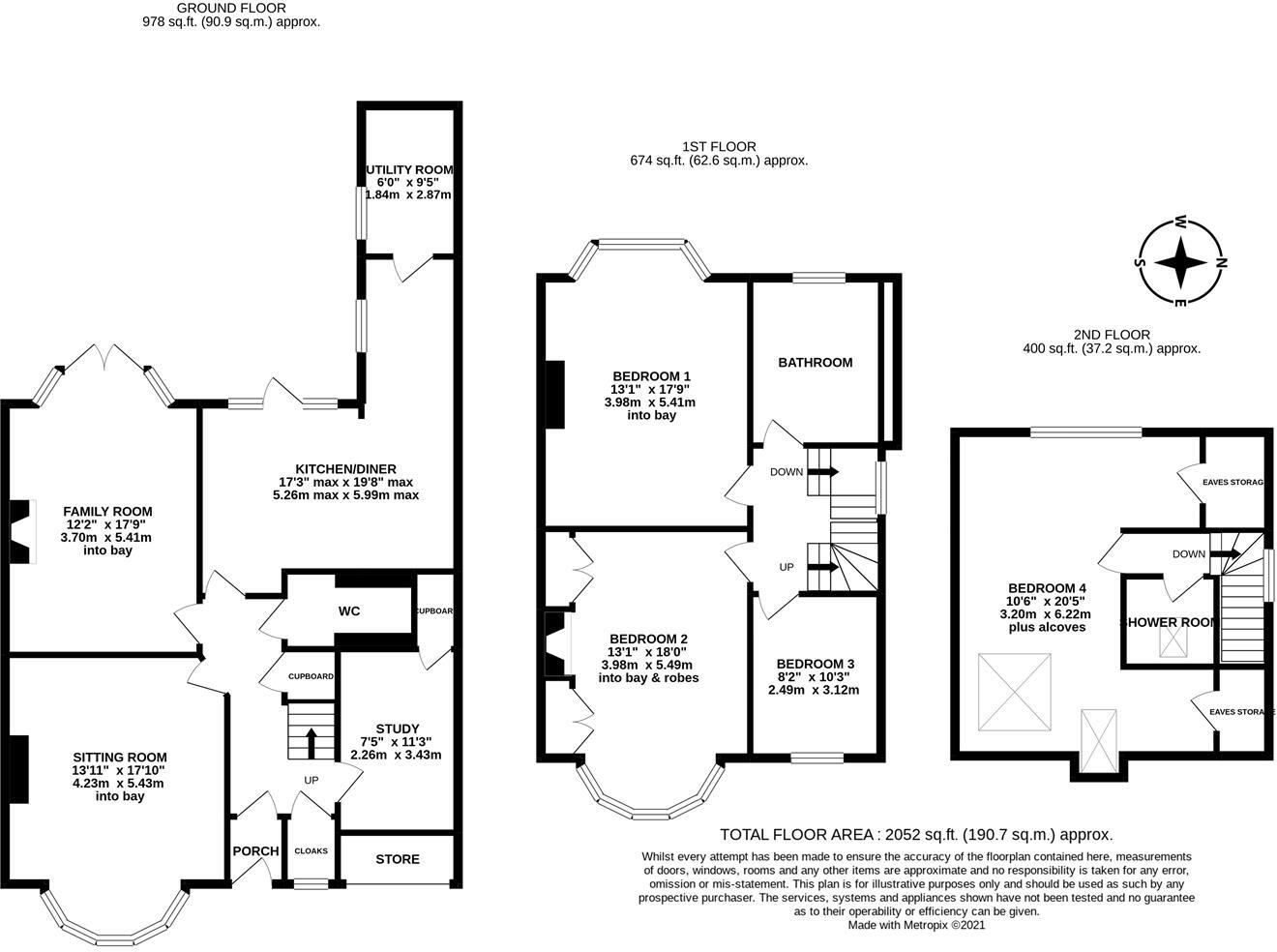Crompton Road, Heaton, Newcastle upon Tyne floorplan