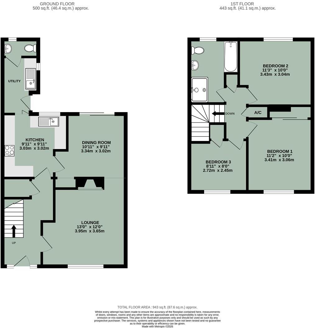 Allnatt Avenue, Wallingford floorplan