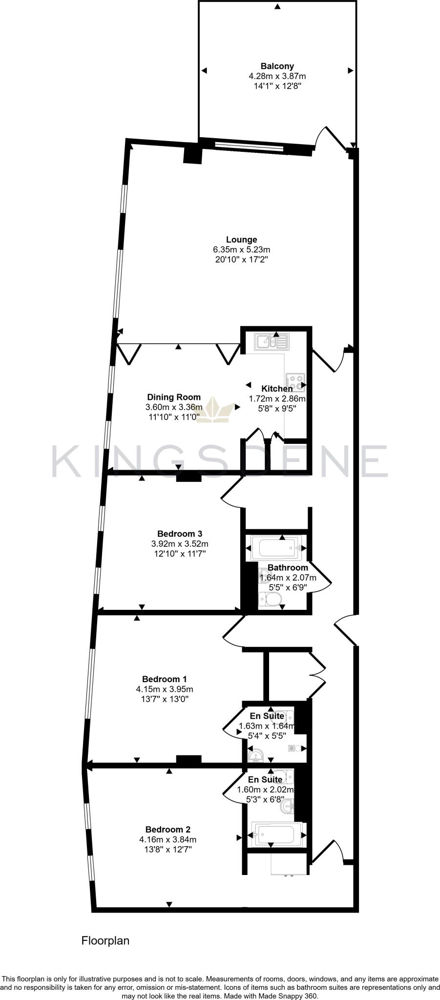 Chips, Lampwick Lane Manchester M4 floorplan
