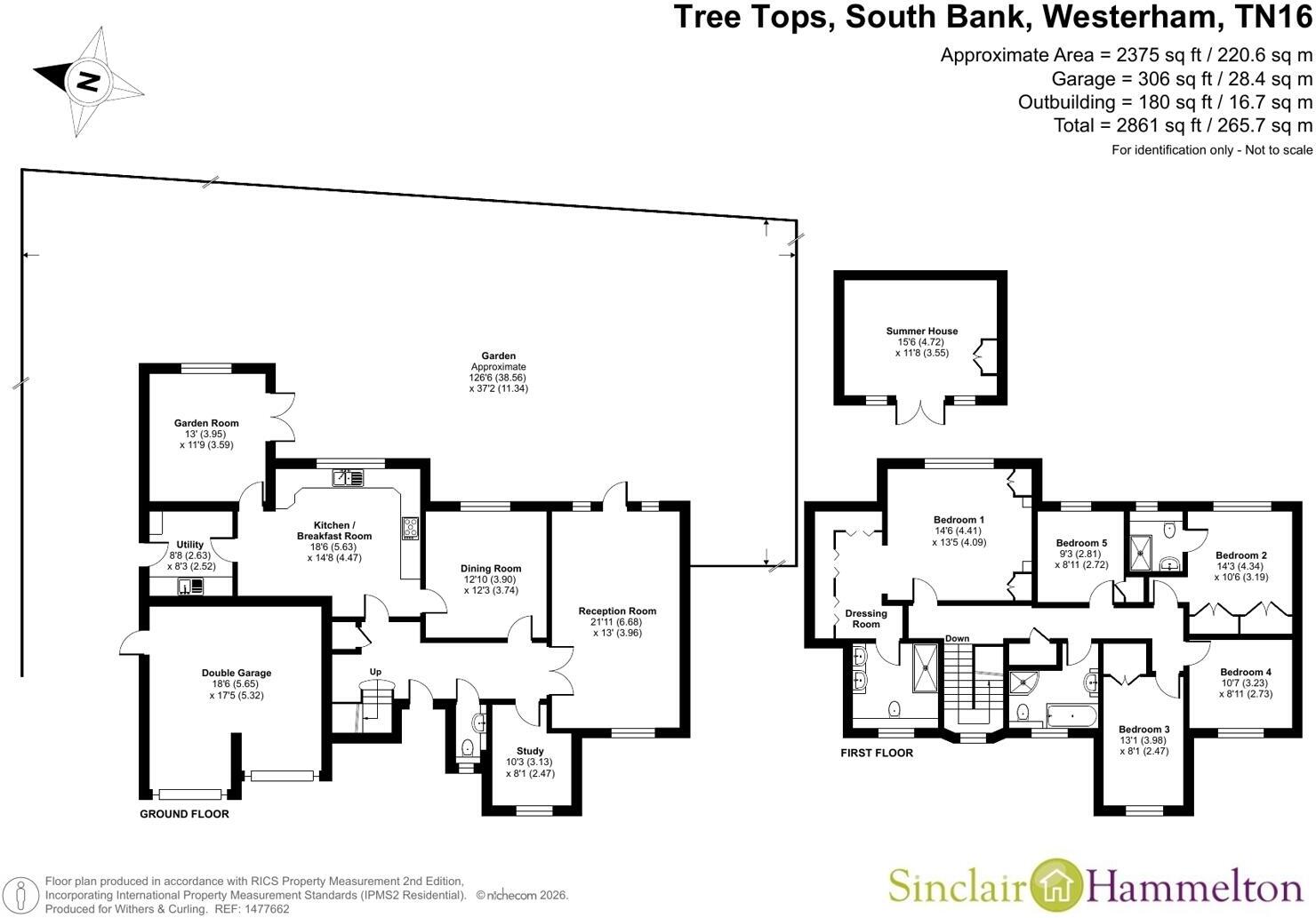 South Bank, Westerham floorplan