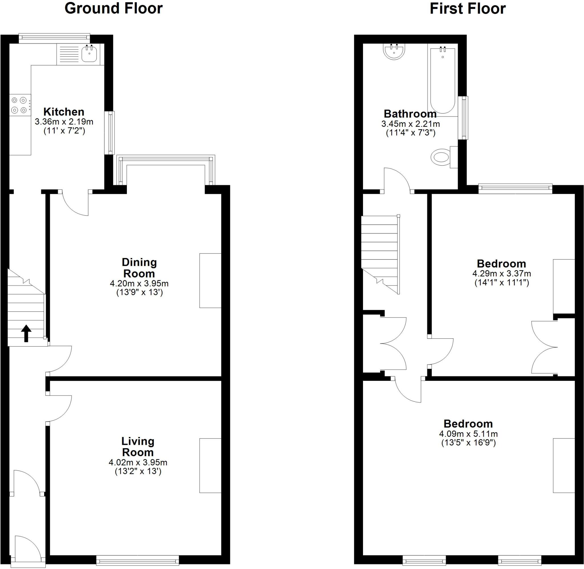 Pemberton Bank, Easington Lane, Houghton Le Spring, Tyne and Wear, DH5 floorplan