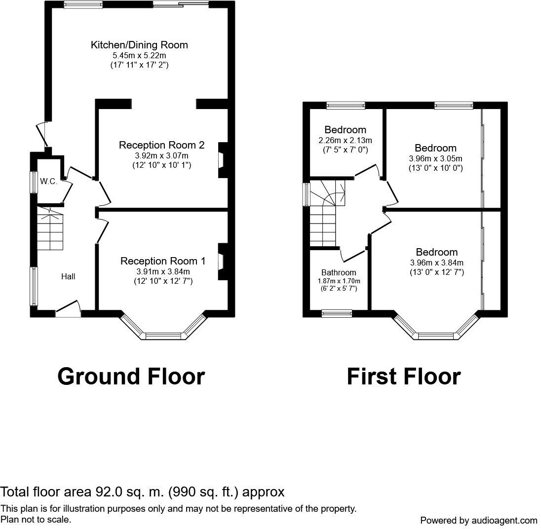 Argyle Avenue, Whitton, Hounslow, TW3 floorplan