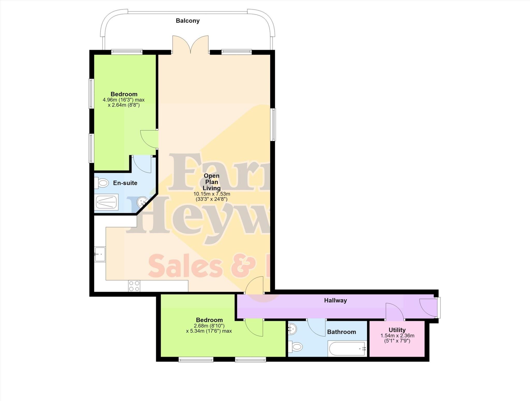 Queens Promenade, Bispham, Blackpool floorplan