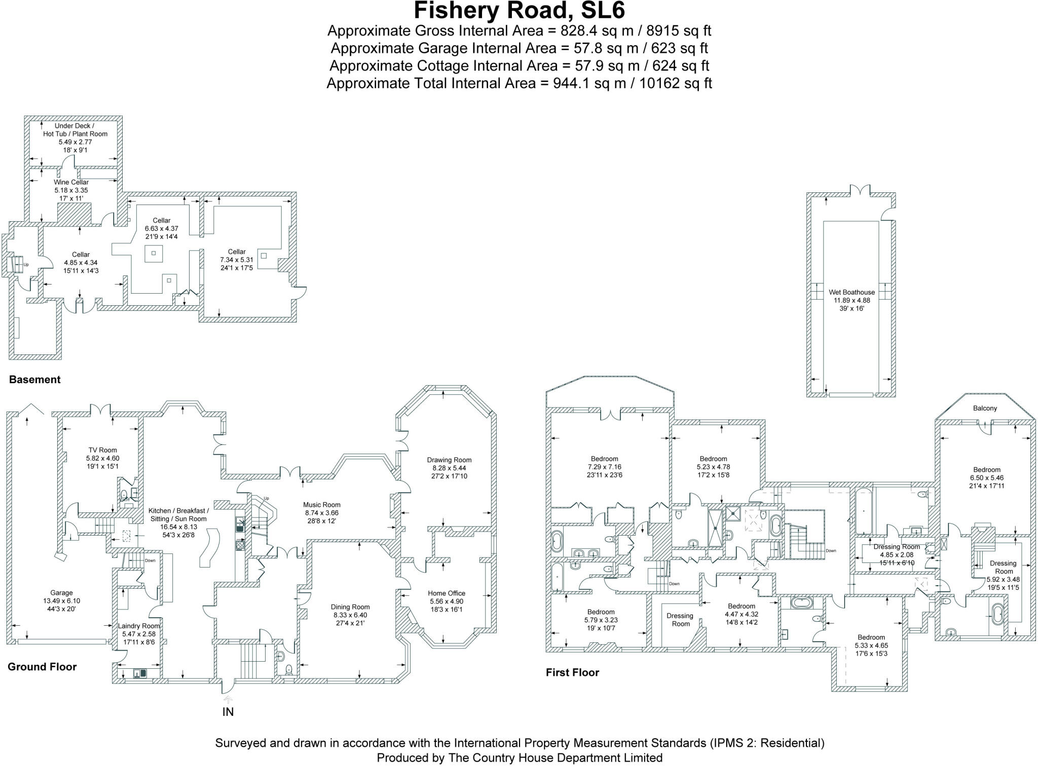 Fishery Road, Bray, Berkshire, SL6 floorplan