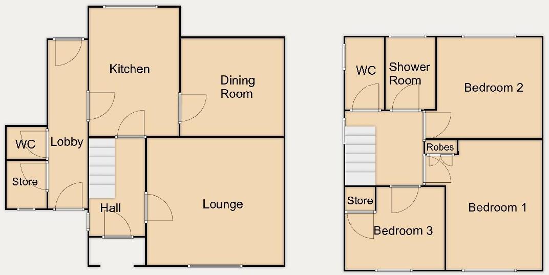 Laburnum Grove, Walsall floorplan