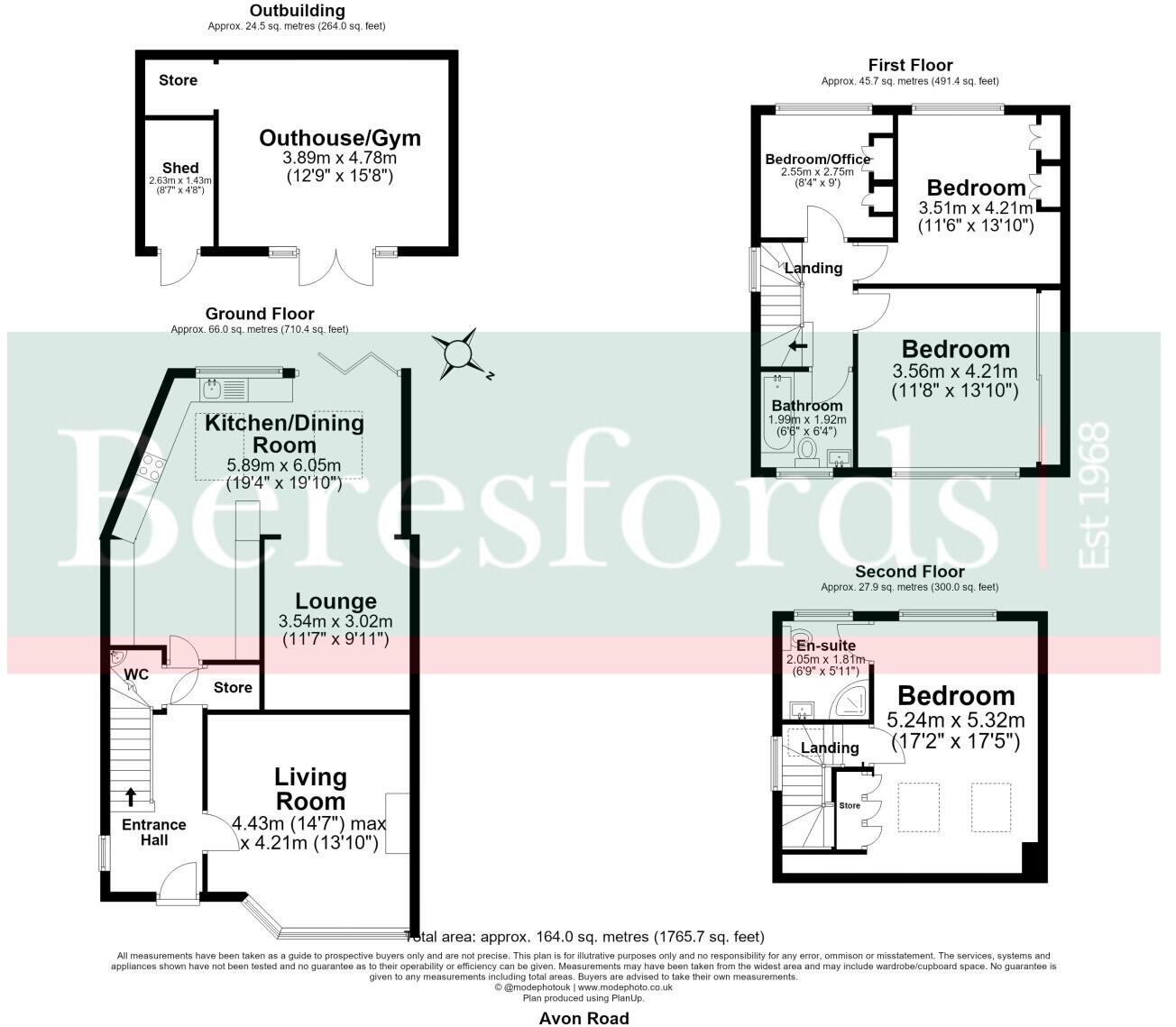 Avon Road, Upminster, RM14 floorplan