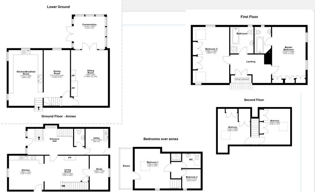 Longtown, Hereford floorplan