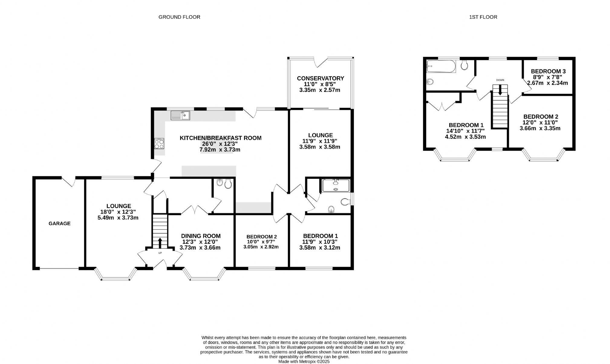 Thorpe Road, Kirby Cross floorplan