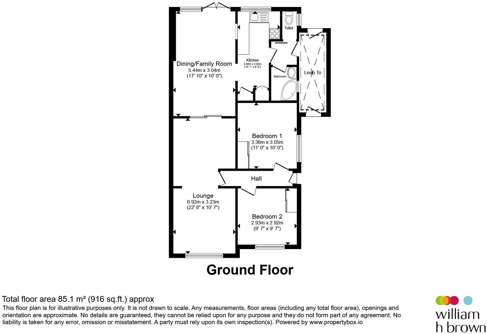 Summerfield Gardens, LOWESTOFT floorplan