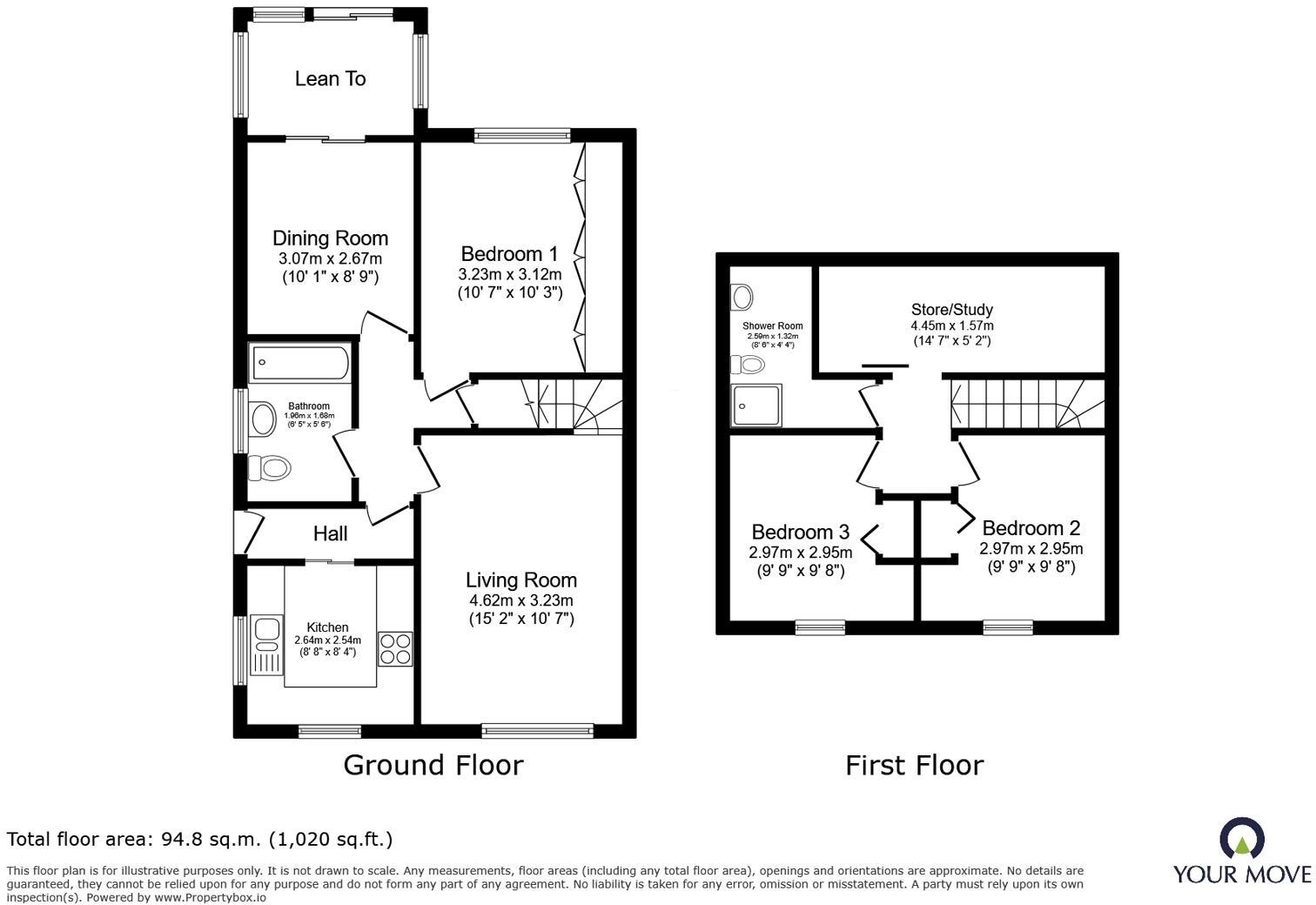 The Marles, Exmouth, Devon, EX8 floorplan