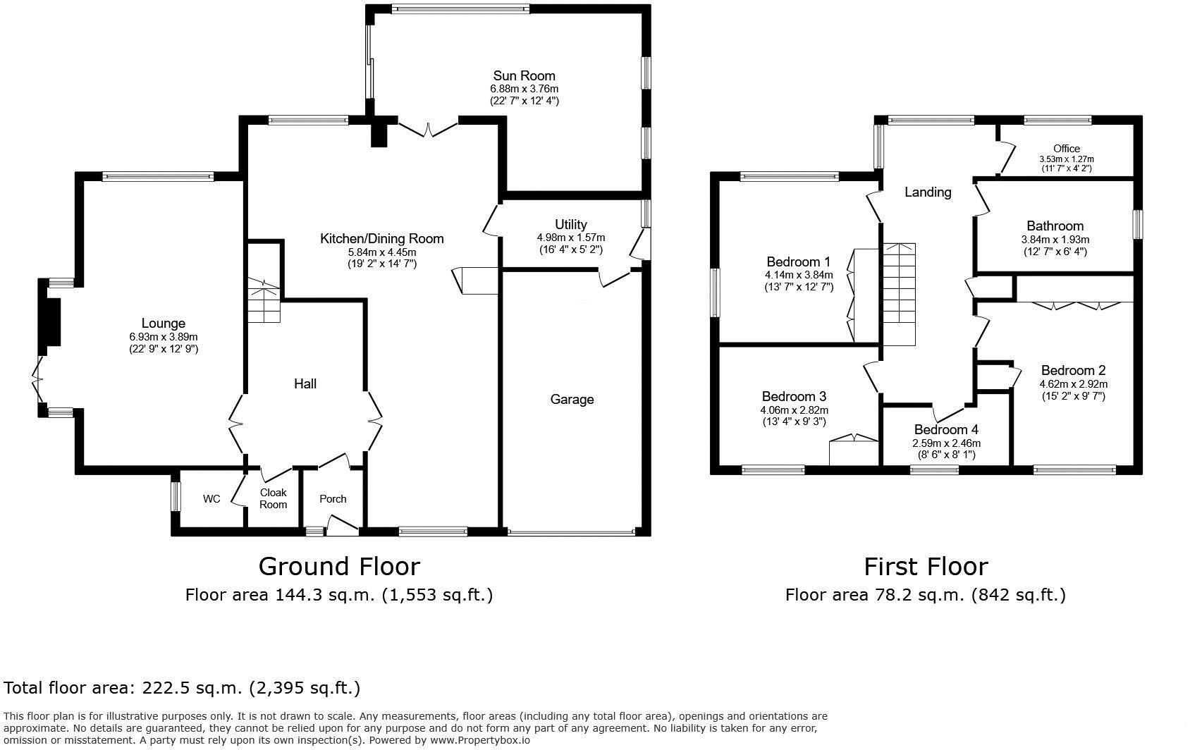 The Limes, Morpeth floorplan