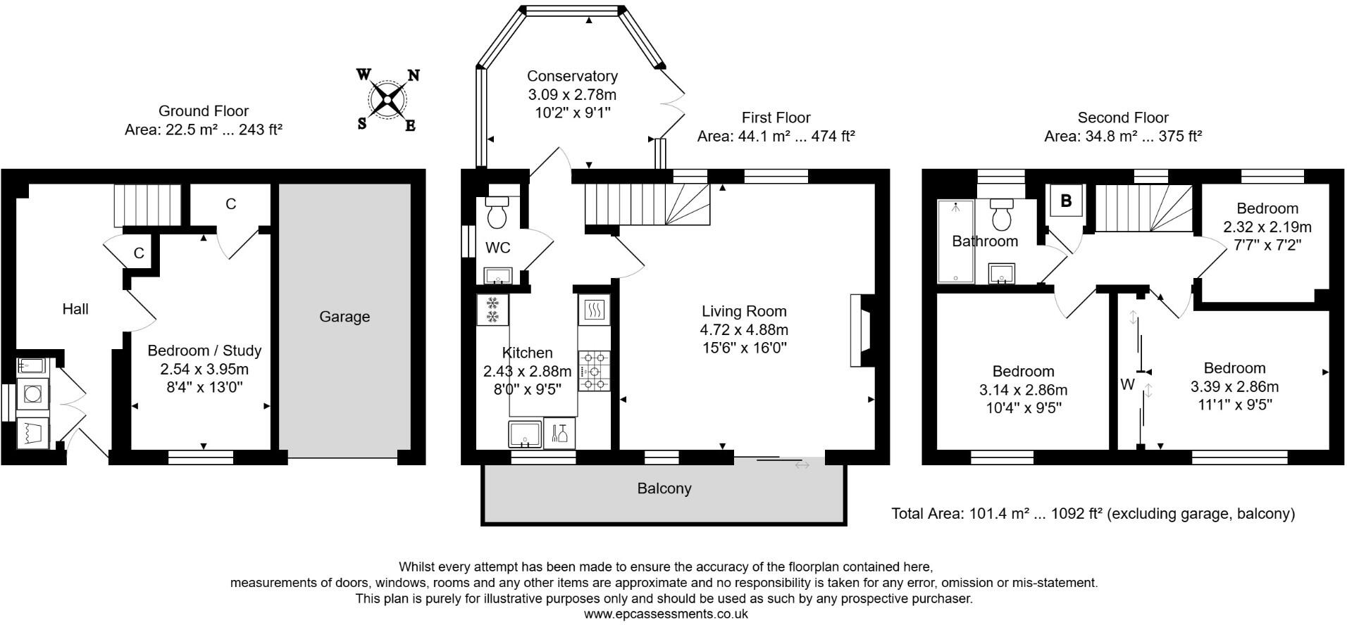 Elliston Drive, Southdown, Bath, BA2 floorplan