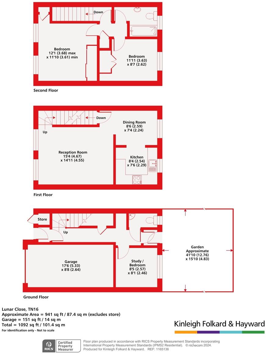 Lunar Close, Biggin Hill, Kent, TN16 floorplan