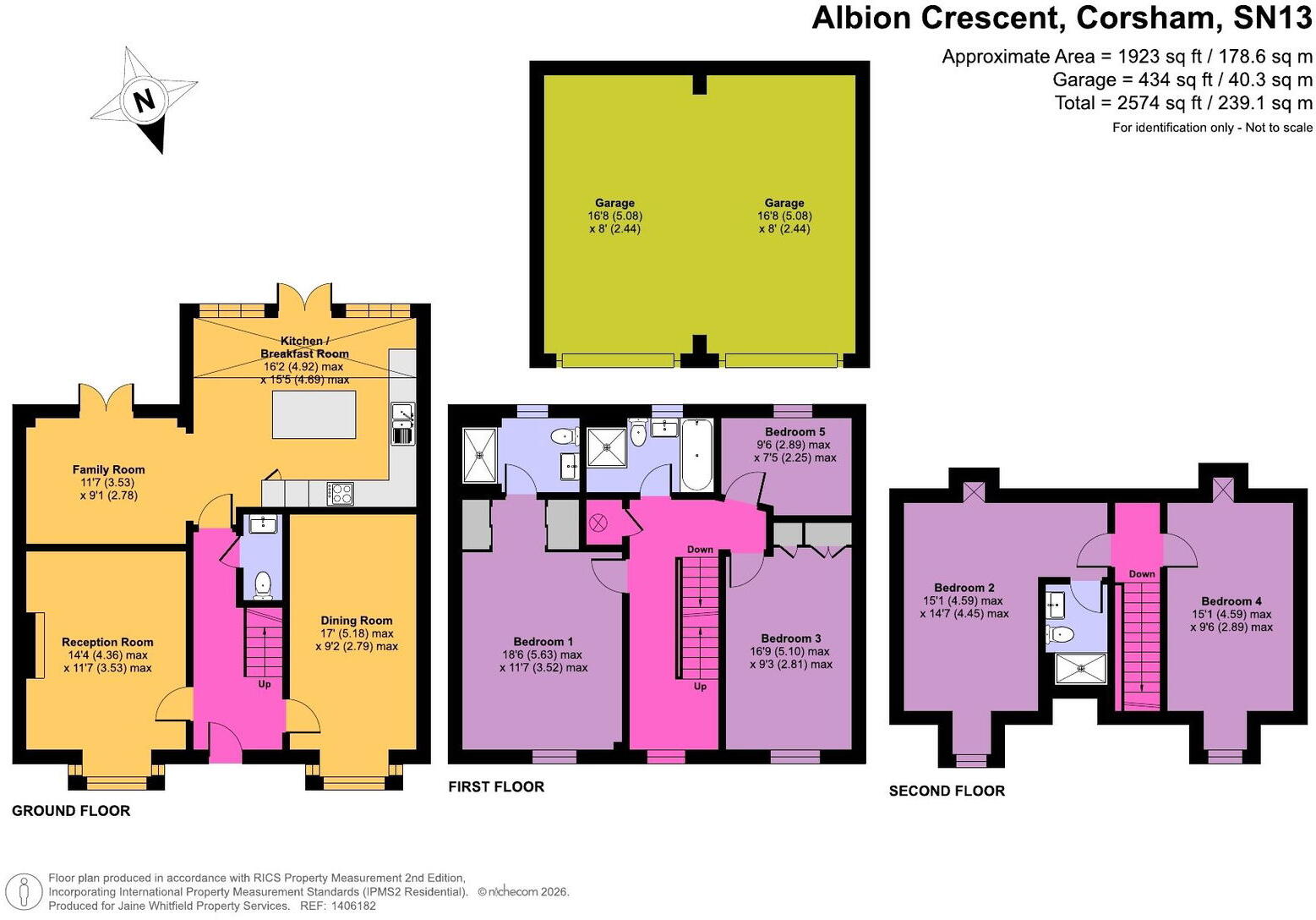 Albion Crescent, Corsham floorplan