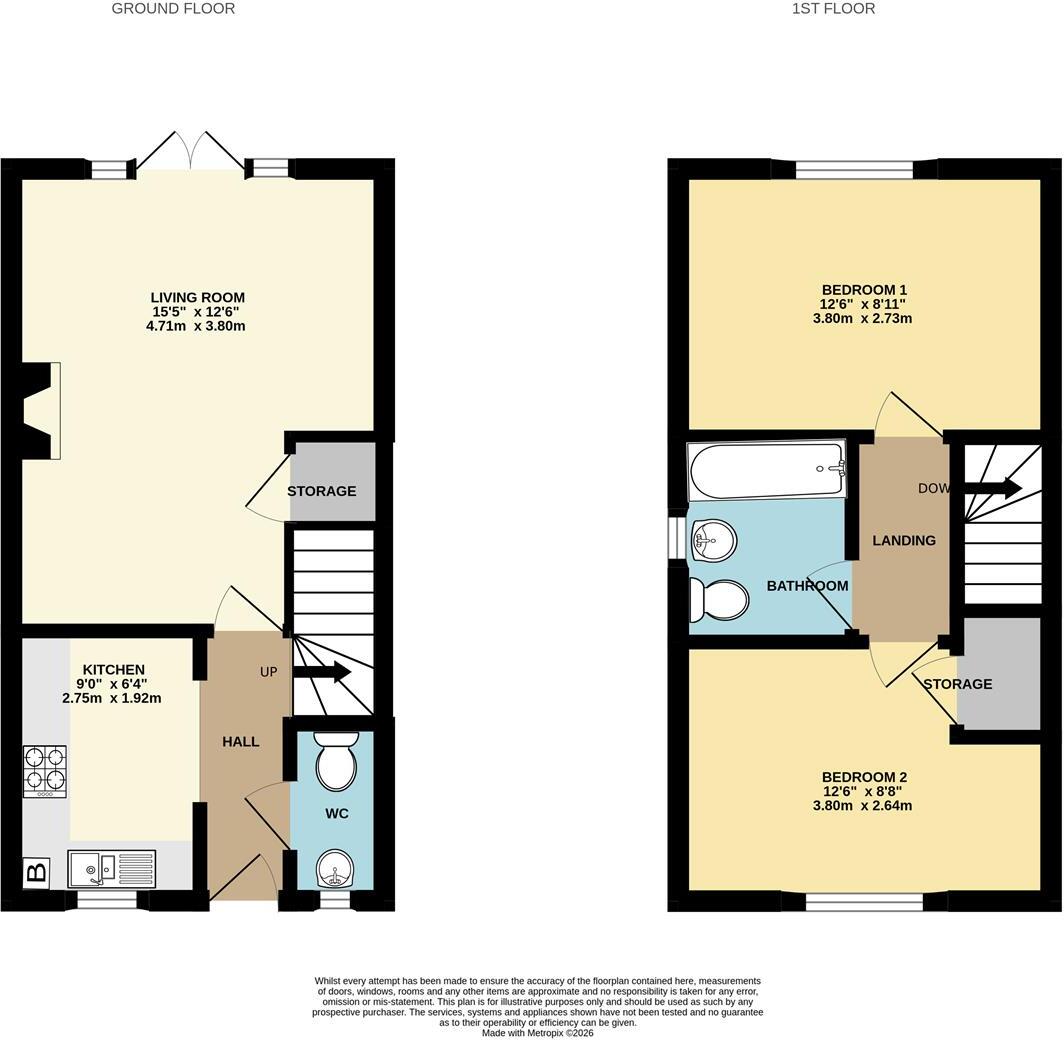 Clarks Road, Bridgwater floorplan