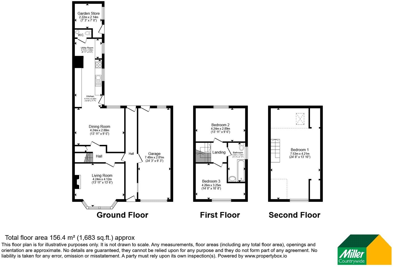 Ranelagh Road, St. Austell, Cornwall, PL25 floorplan