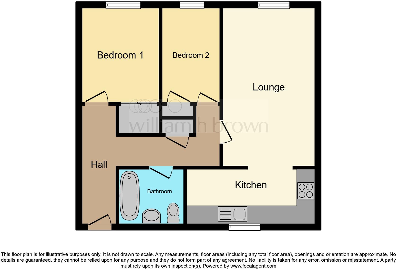 Doddinghurst Road, Brentwood floorplan