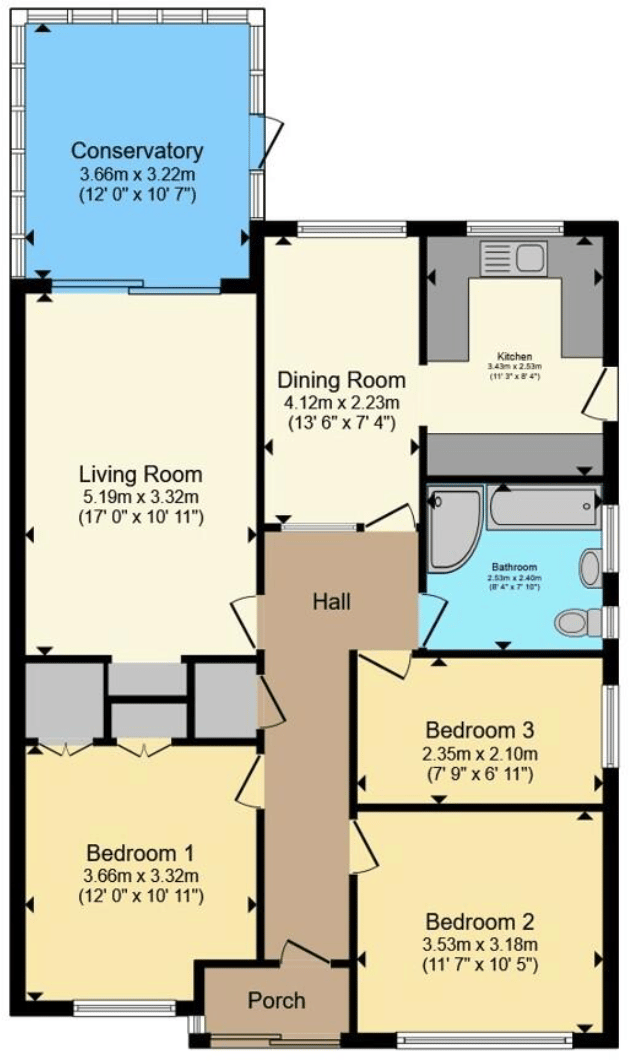 Larkhill Lane, Formby, Liverpool, L37 floorplan