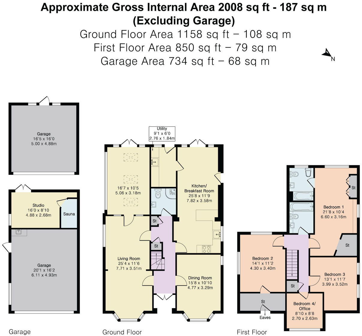 Eastwick Drive, Great Bookham floorplan