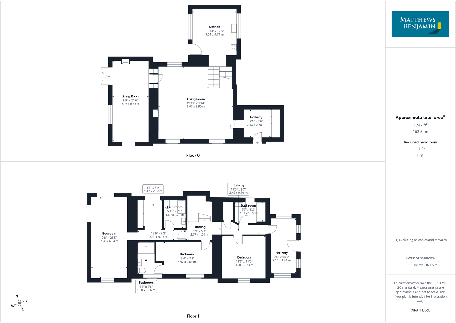 Busk House, Blue Hill Road, Ambleside floorplan