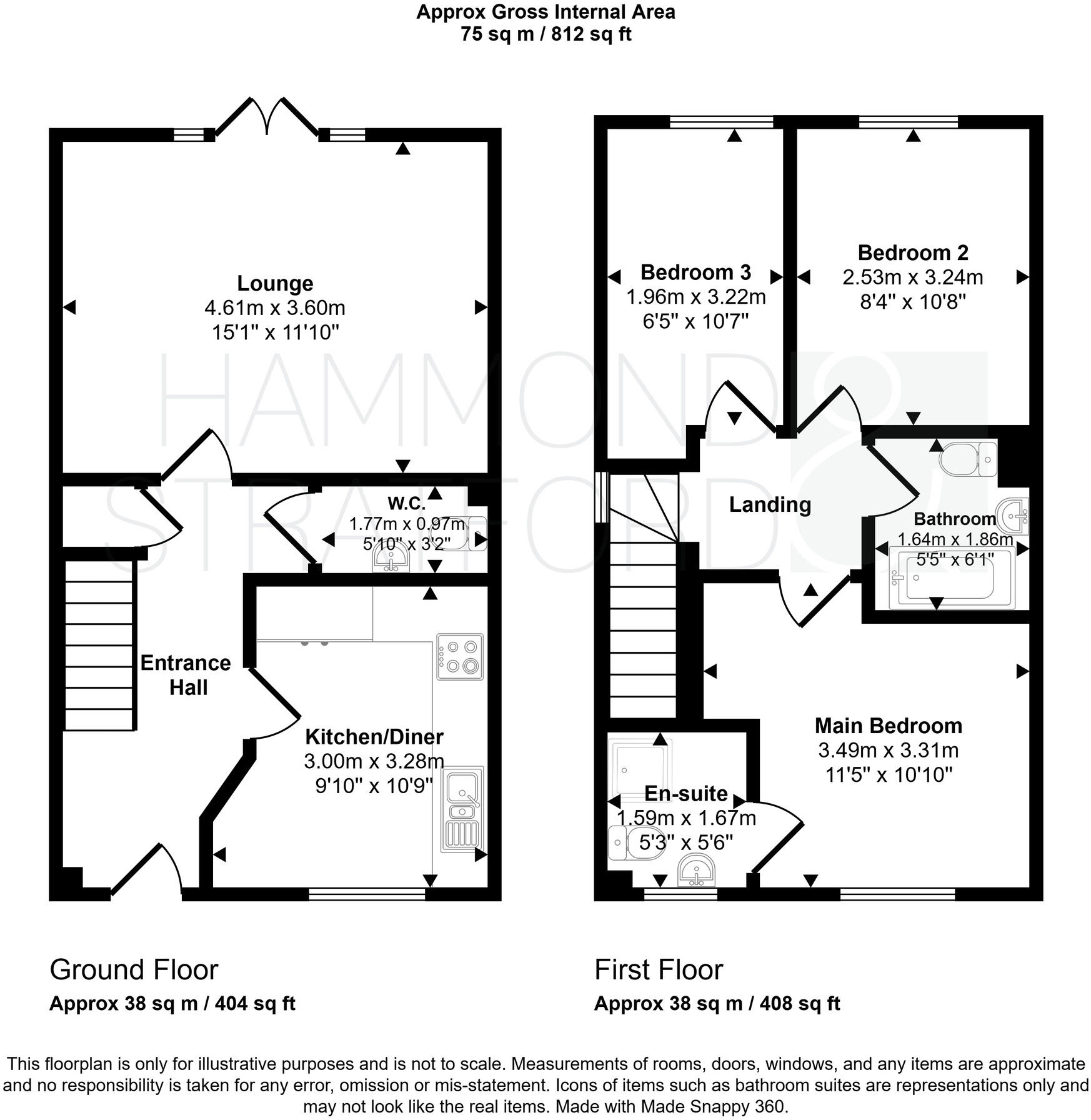 Red Admiral Way, Attleborough floorplan