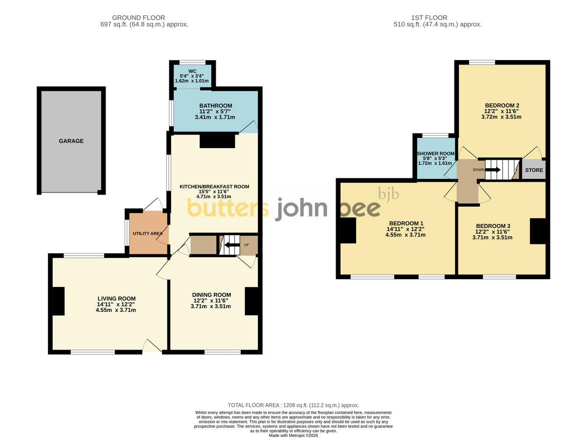 Heath Gap Road, Cannock floorplan