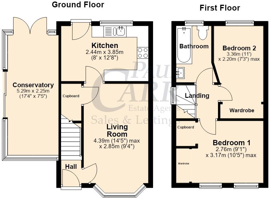 Walsall Road, Lichfield, WS13 8JG floorplan