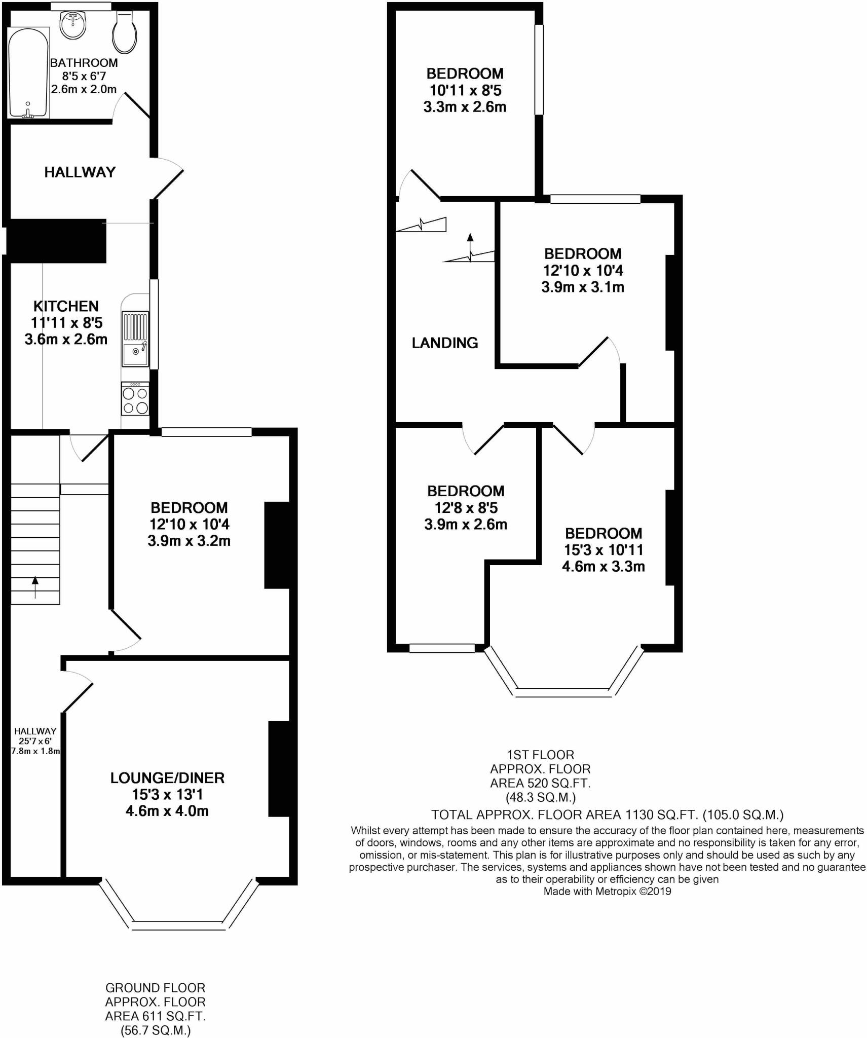Ashley Down Road, Ashley Down, Bristol, BS7 floorplan