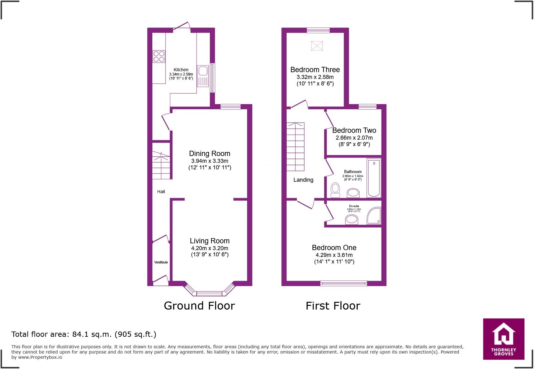 Old Hall Road, Sale, Greater Manchester, M33 floorplan