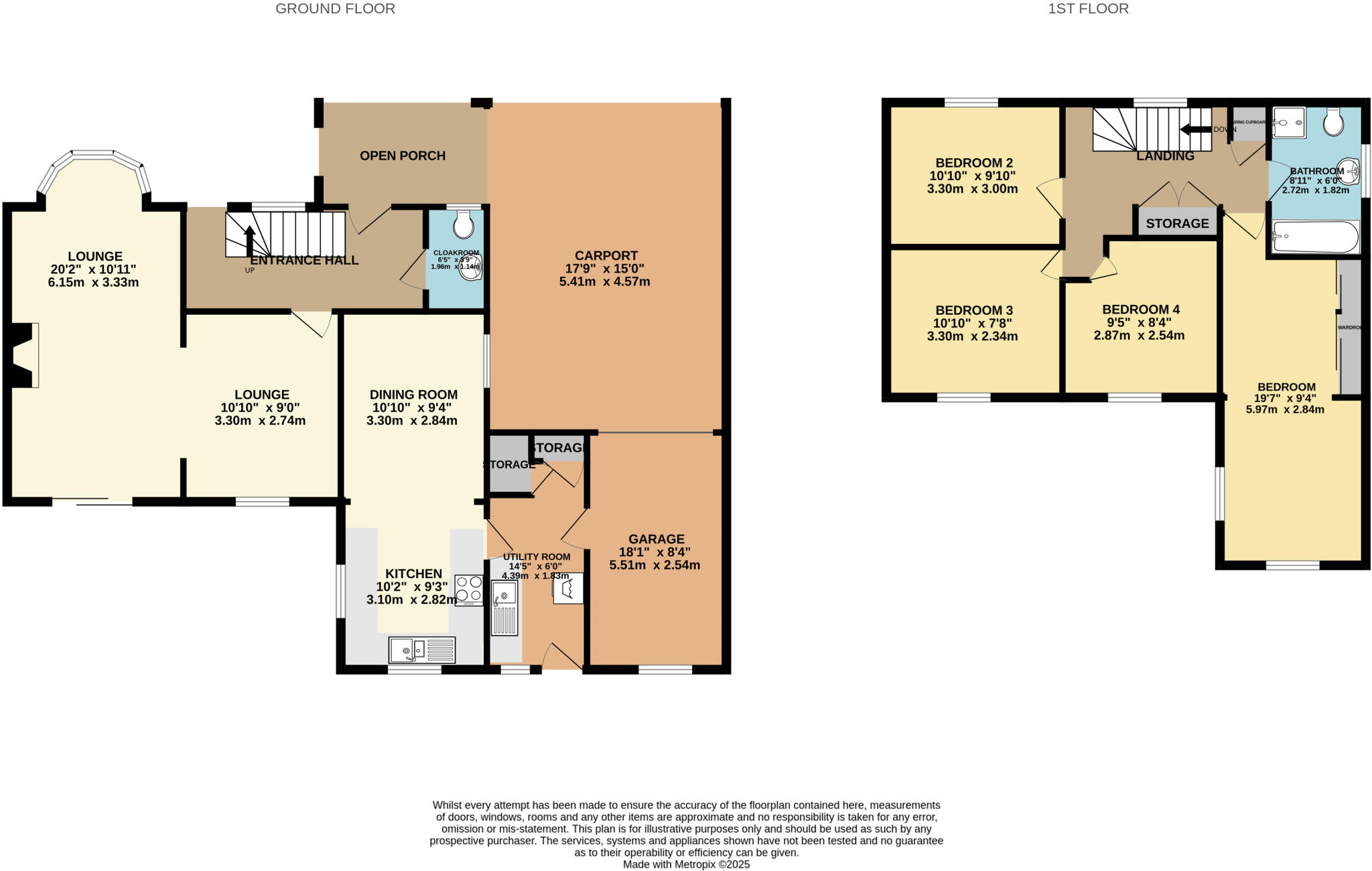 School Lane, Spooner Row, Wymondham, Norfolk, NR18 floorplan