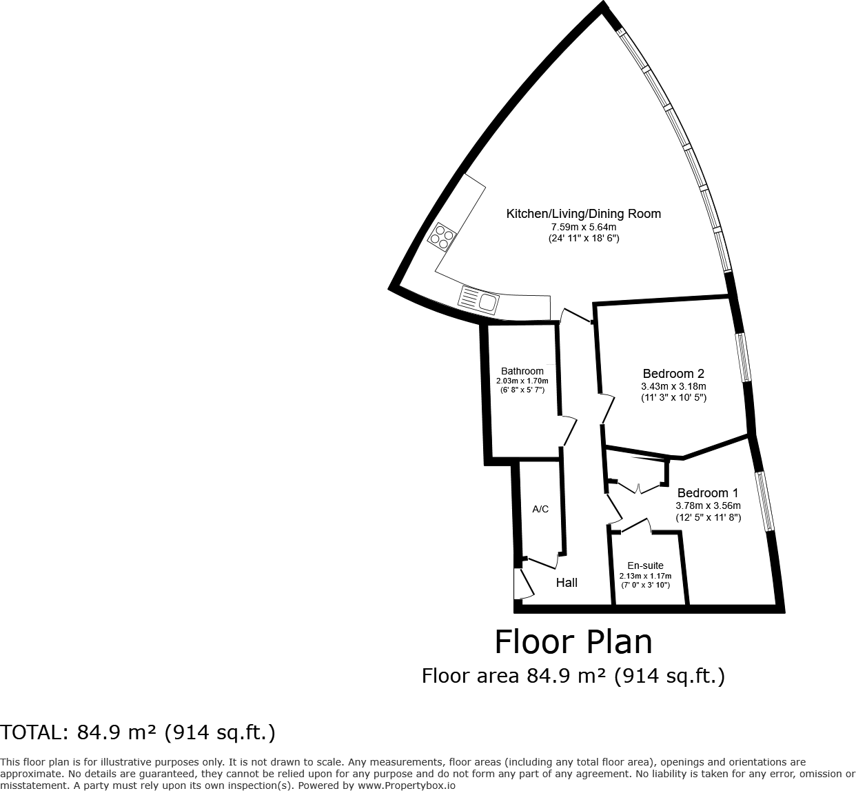 Chatham Quays, Dock Head Road, Chatham, Kent, ME4 floorplan