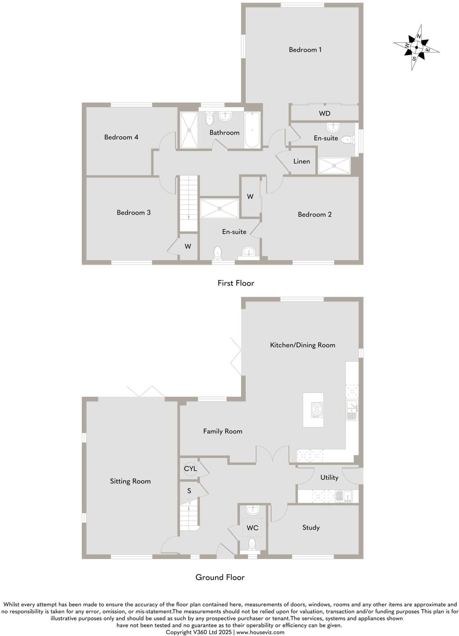 Chain Free and Ready to Move Into - A Four Bedroom New Home in Necton floorplan