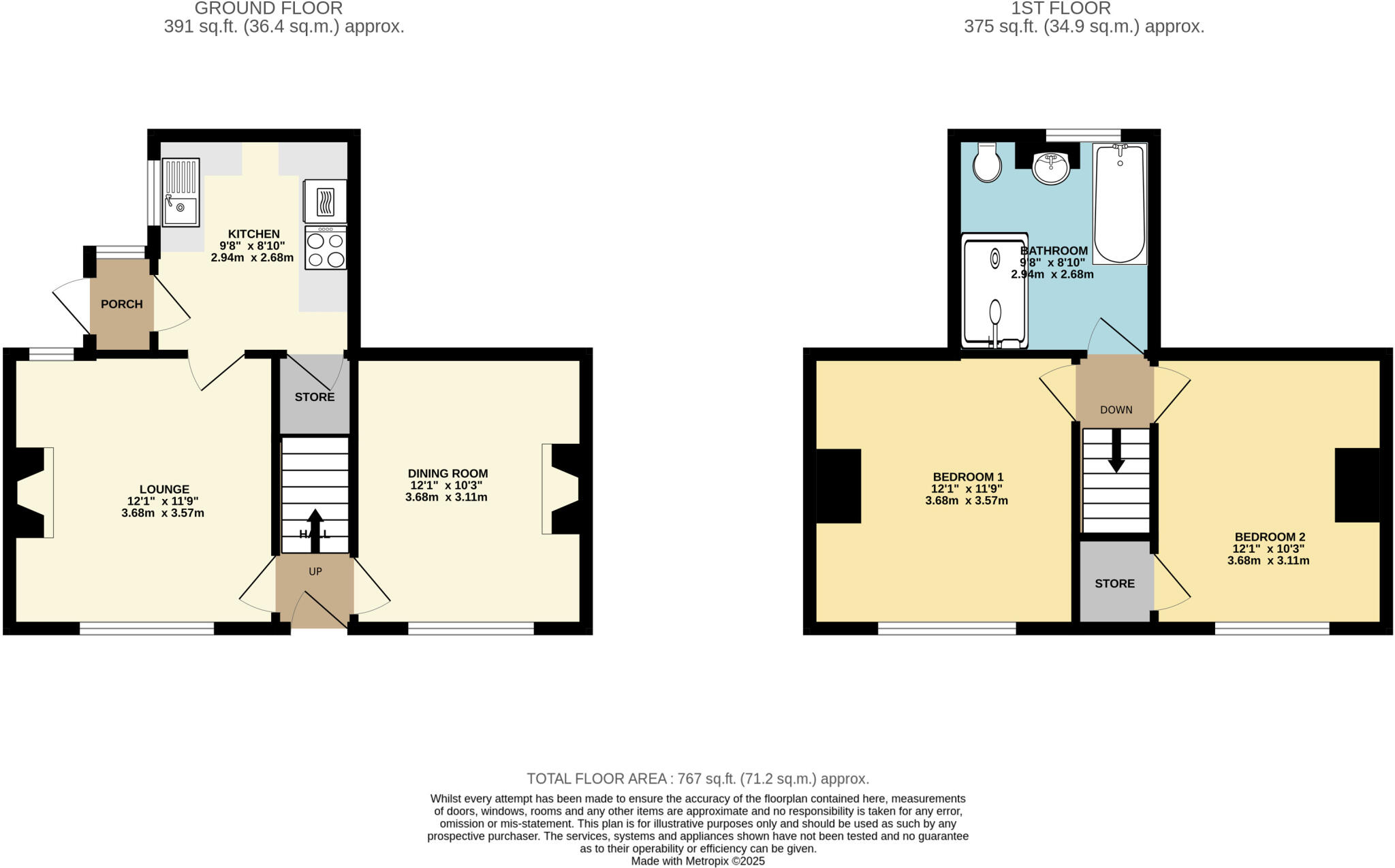 Edward Street, Northwich floorplan